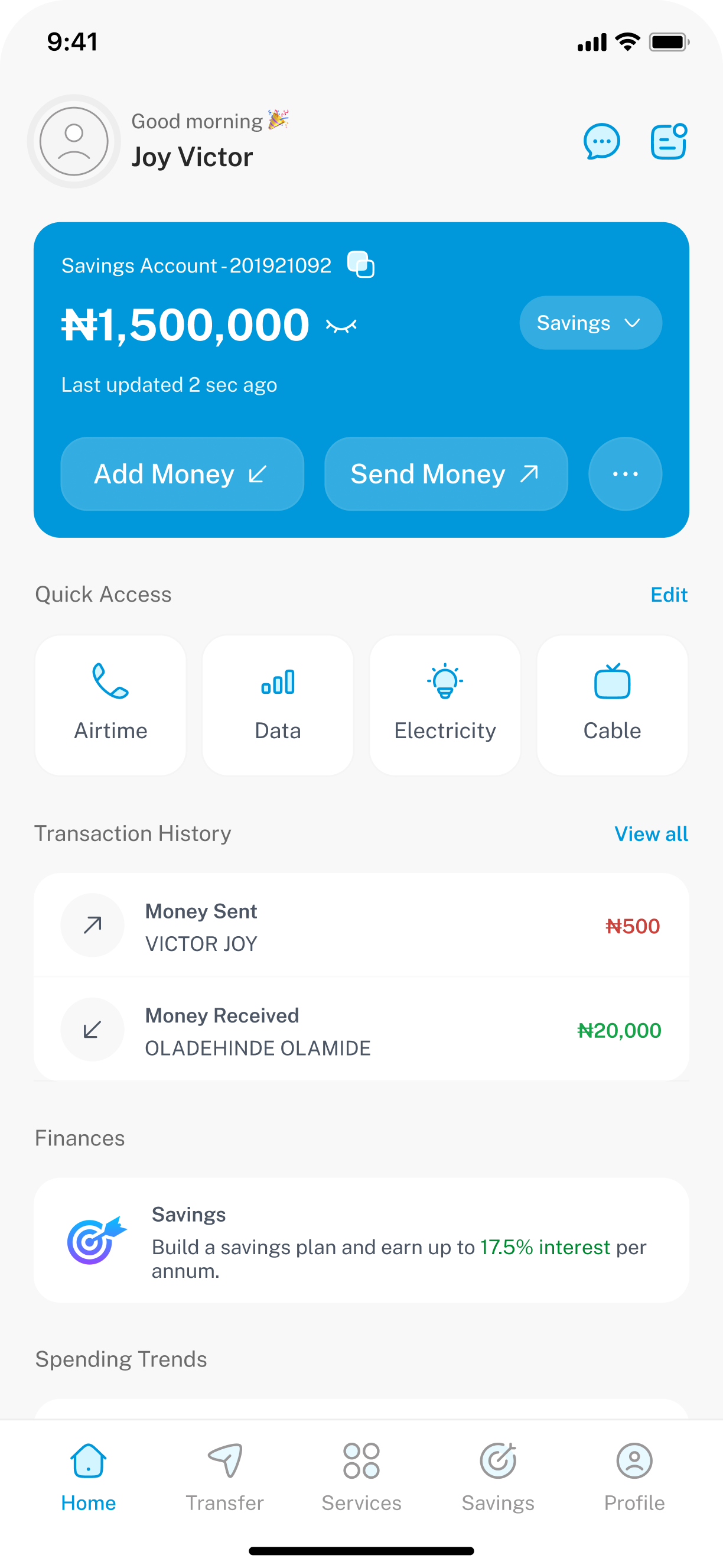Manage account from any browser